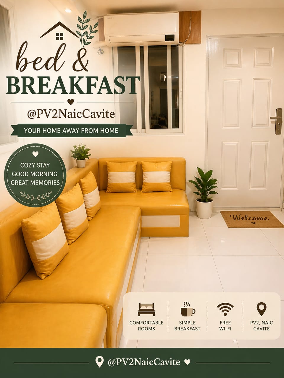 Bed&Breakfast@PV2NaicCavite Bed and Breakfast in Calabarzon