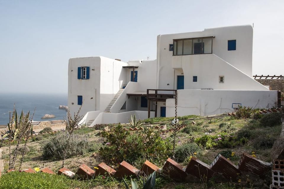 Sea Breeze Balcony of Mykonos Hotel in Decentralized Administration of the Aegean