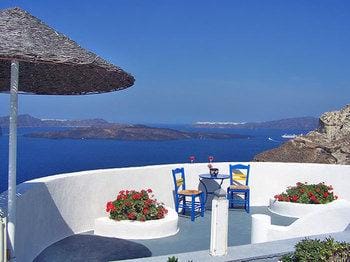 Volcano Flame Hotel in Santorini
