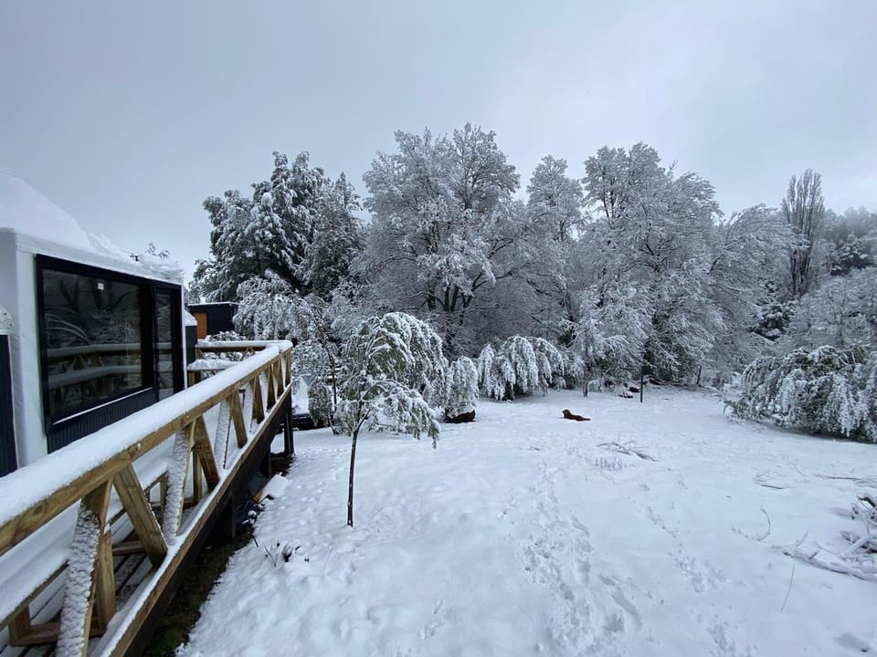 HuellaBlanca Domos Hotel in Araucania, Chile