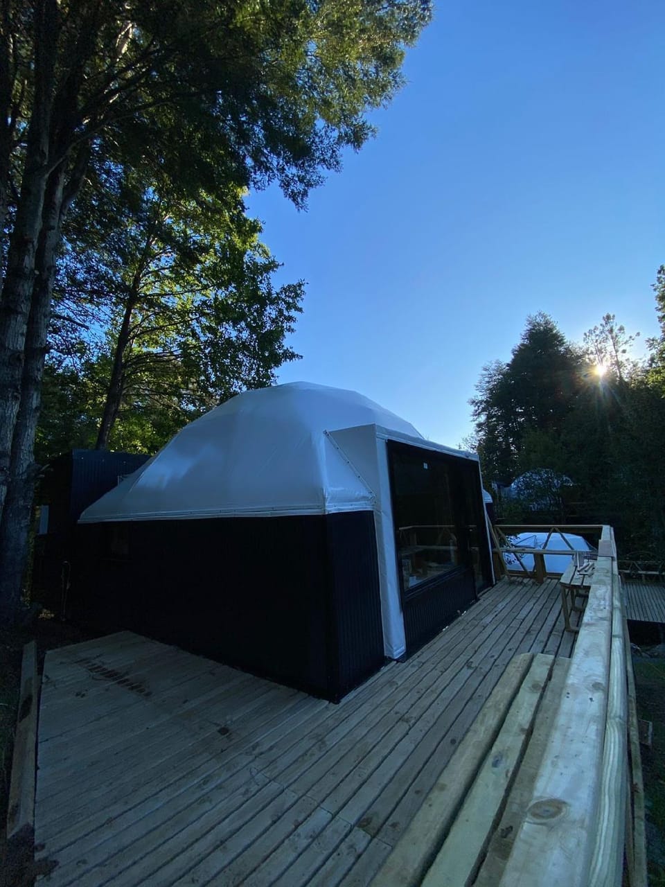 HuellaBlanca Domos Hotel in Araucania, Chile