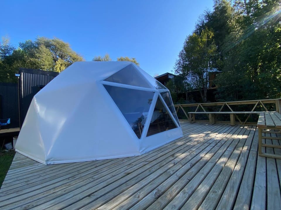 HuellaBlanca Domos Hotel in Araucania, Chile