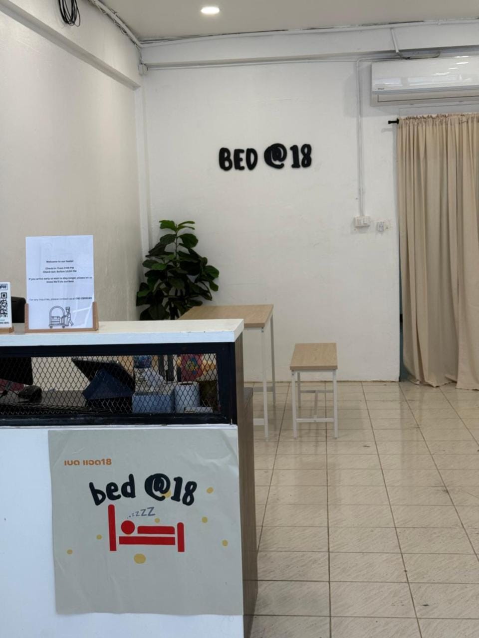 BED at 18 Asoke Hostel in Bangkok
