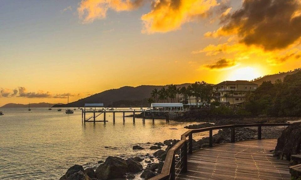 Tropical Marina views couples getaway Hotel in Airlie Beach