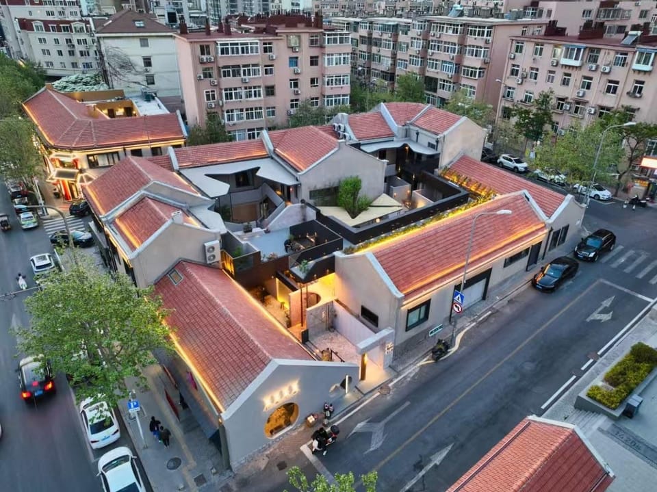 【叁栖】落霞复式家庭房 Bed and Breakfast in Qingdao