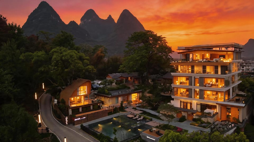 The First Glimpse Karst Villas - Impression Liusan Jie Branch - Neo-Chinese Courtyard Design Hotel in China