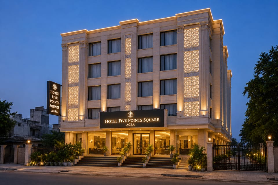 Hotel Five Points Square, Agra Hotel in Agra