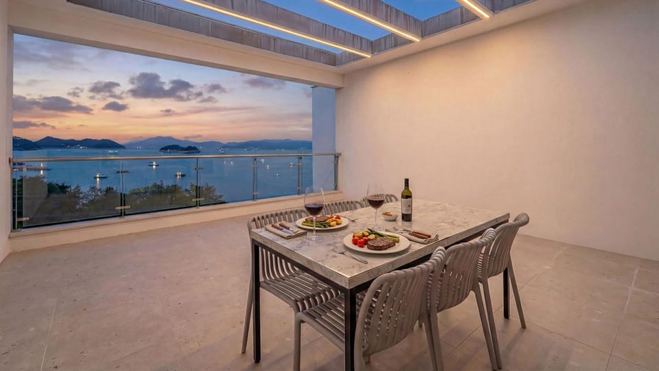 Yeosu Riposo Spa Pool Villa Hotel in South Korea