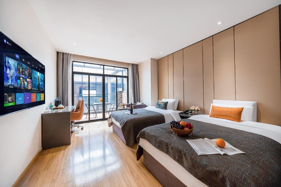 玥庭酒店(南通火车站万象城店) Hotel in Suzhou