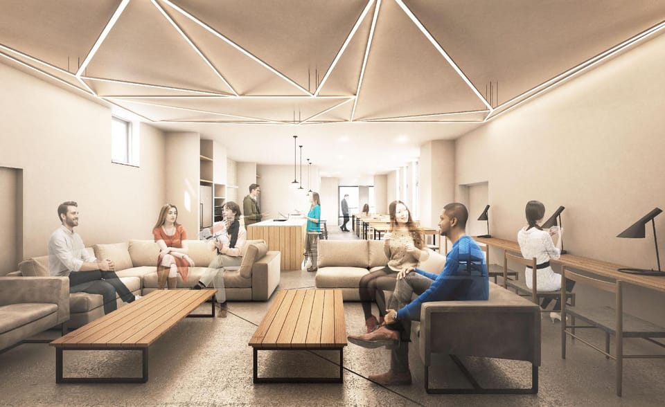 Shared lounge/TV area