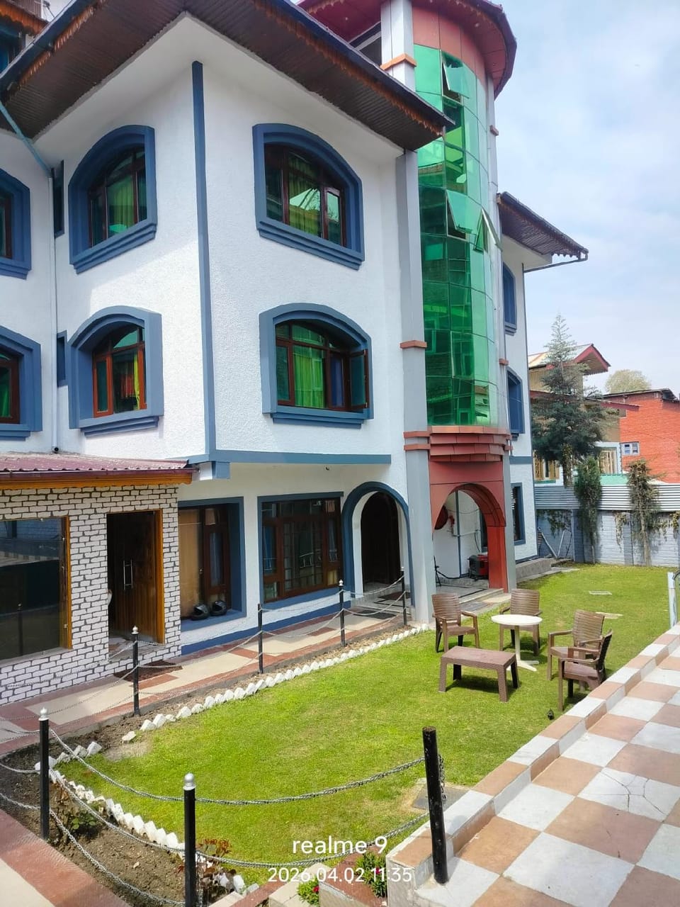 White Palace Hotel in India