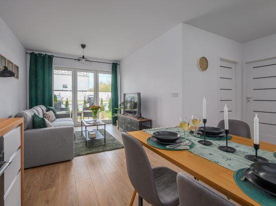 Lumina apartment with patio and parking Hotel in Poland