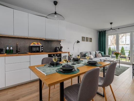 Lumina apartment with patio and parking Hotel in Poland