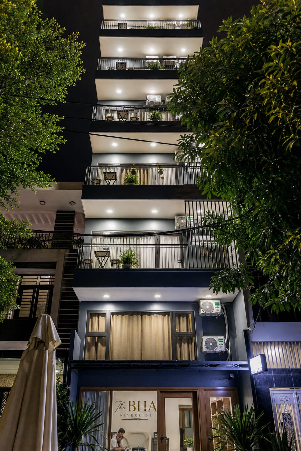 The BHA Riverside Apartment hotel in Da Nang