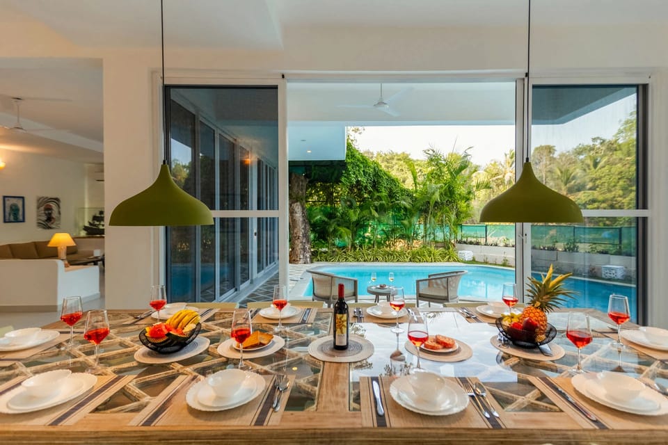 Aroha Palms Luxury Villas Hotel in Mandrem