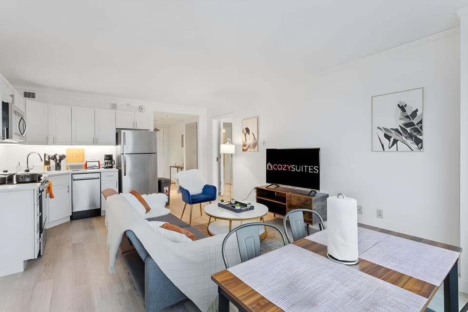 Modern 2BR 3BA Condo | CozySuites Showboat Apartment hotel in Atlantic City