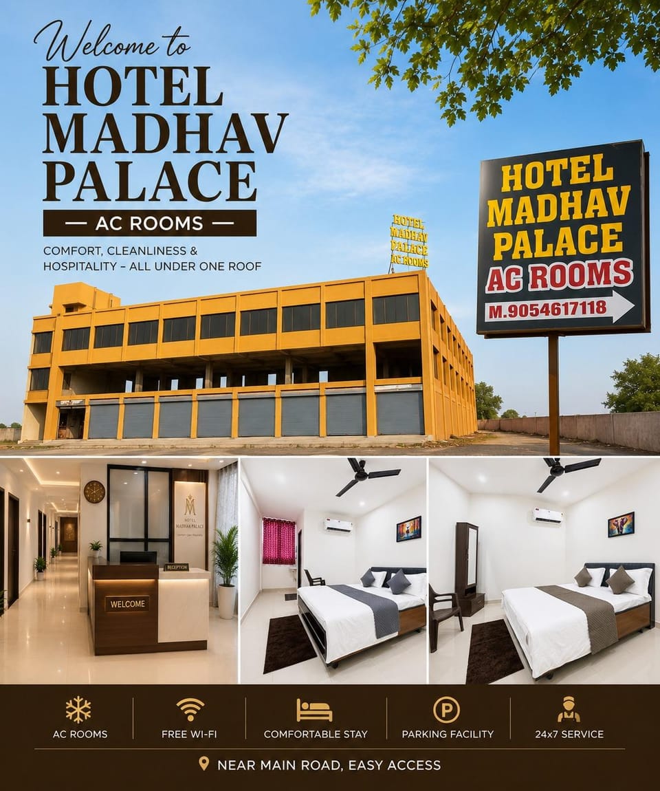 Hotel Madhav Palace - KapadVanj Bed and Breakfast in Gujarat