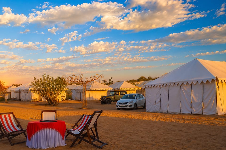 The Hukum Desert Camp Resort in Sindh