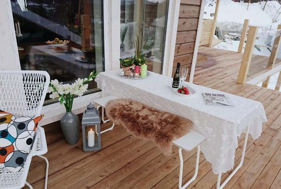 Large 8-9-bed Central Ski Innout House in Hemavan Hotel in Nordland, Norway