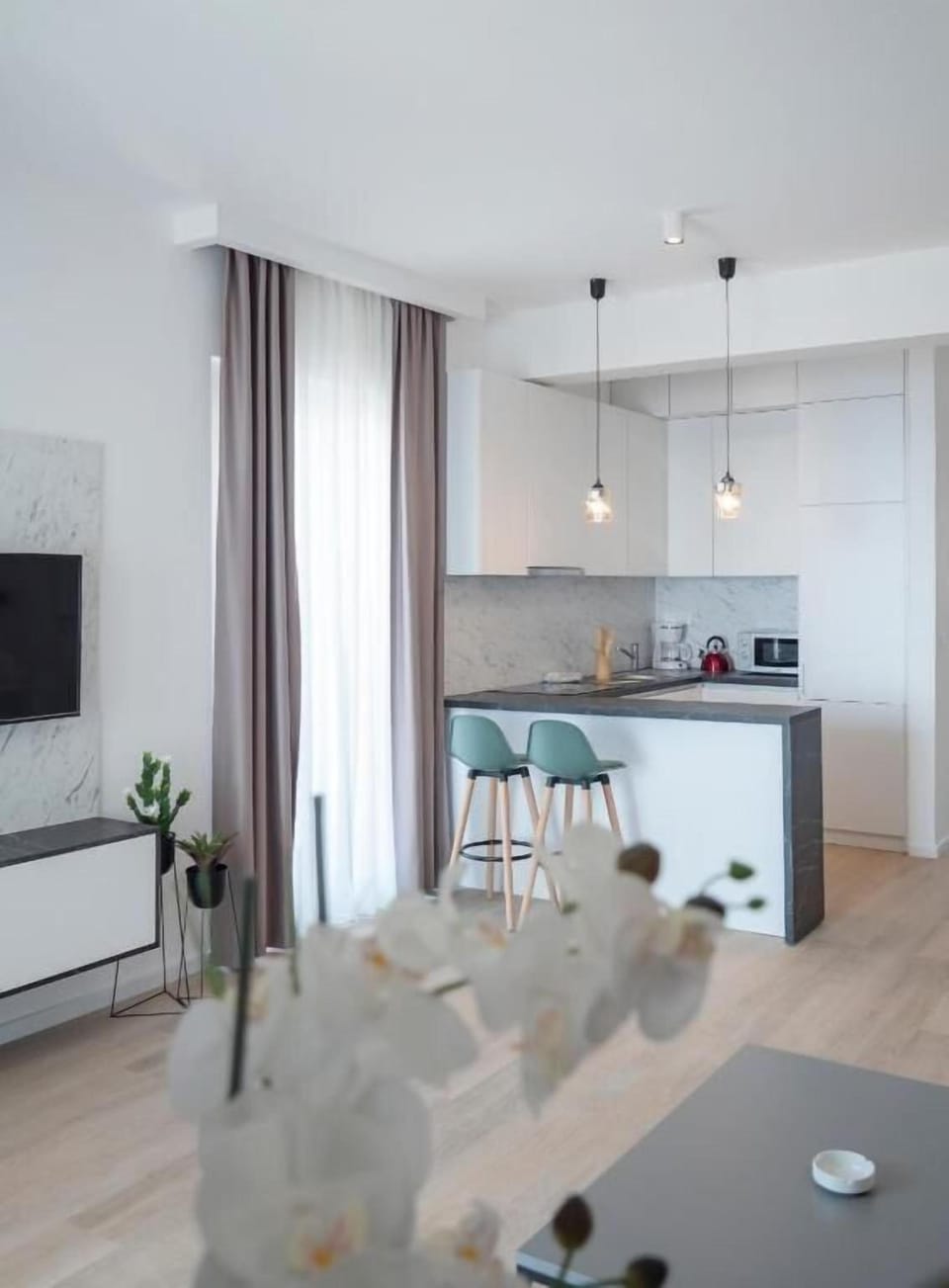 Two Bedroom Apartment Sea View Charlene Hotel in Budva Municipality