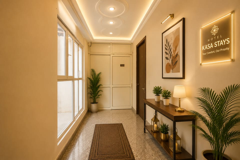 Hotel Kasa Stays - Ramesh Nagar Metro Hotel in Delhi