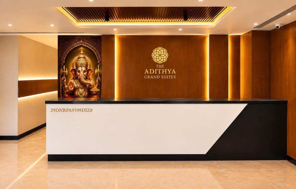 The Adithya Grand Suites Hotel in Mysuru