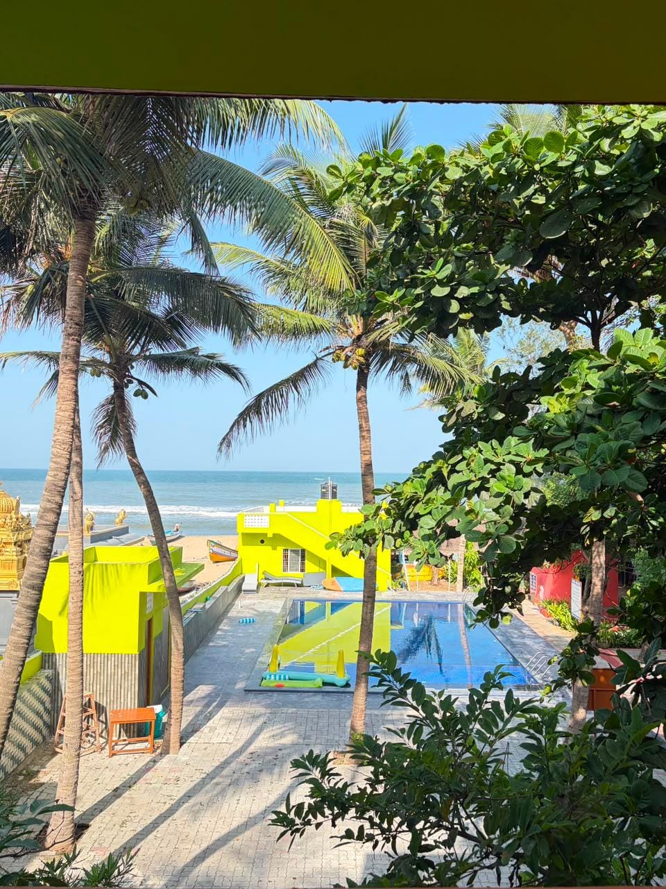 Seashore Garden Beach Resort Hotel in Tamil Nadu