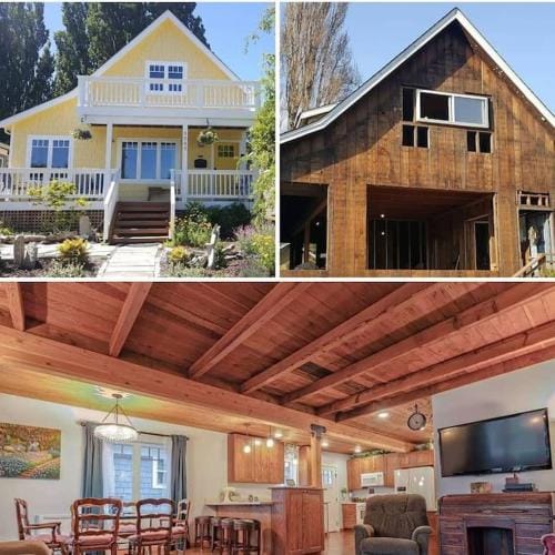 UPSTAIRS Alki Beach APARTMENT - Seattle -Historic-1858 Hotel in Alki Beach