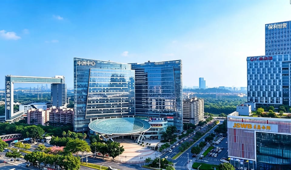 琶悦云璟公寓Cloud View（广交会展馆琶洲地铁站店） Apartment hotel in Guangzhou