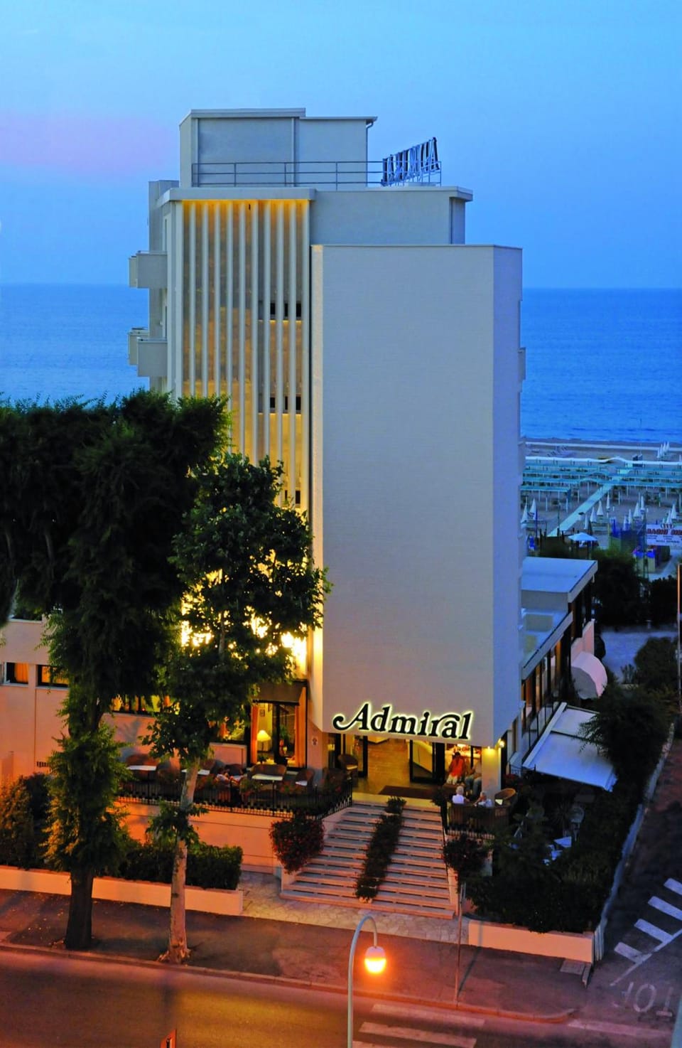 Hotel Admiral - on the beach Hotel in Riccione