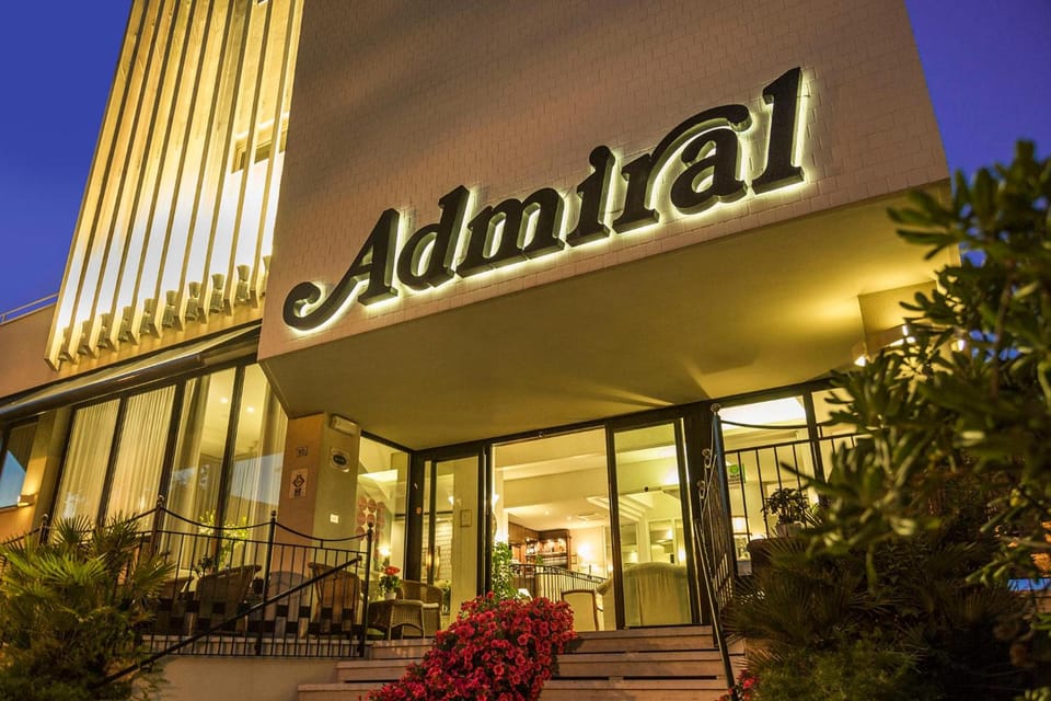 Hotel Admiral - on the beach Hotel in Riccione