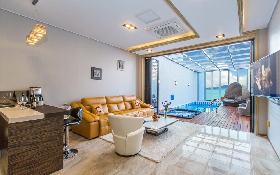 calma pool villa Hotel in South Korea