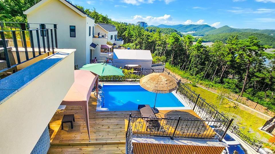 Yeosu Private Pool Villa Postay Hotel in South Korea