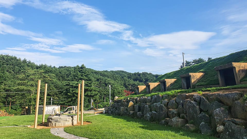 Yangyang Bunker Camping Hotel in South Korea