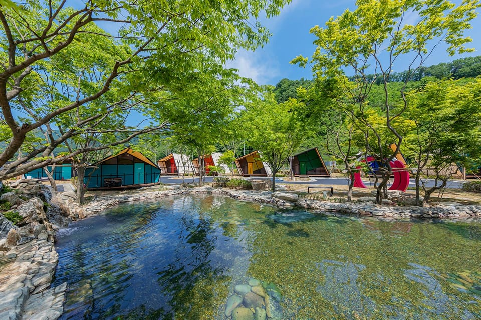Jecheon Chamjoeun Glamping Hotel in South Korea