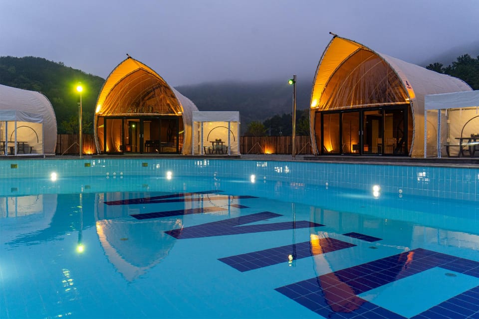 Sacheon Vivid Glamping Hotel in South Korea