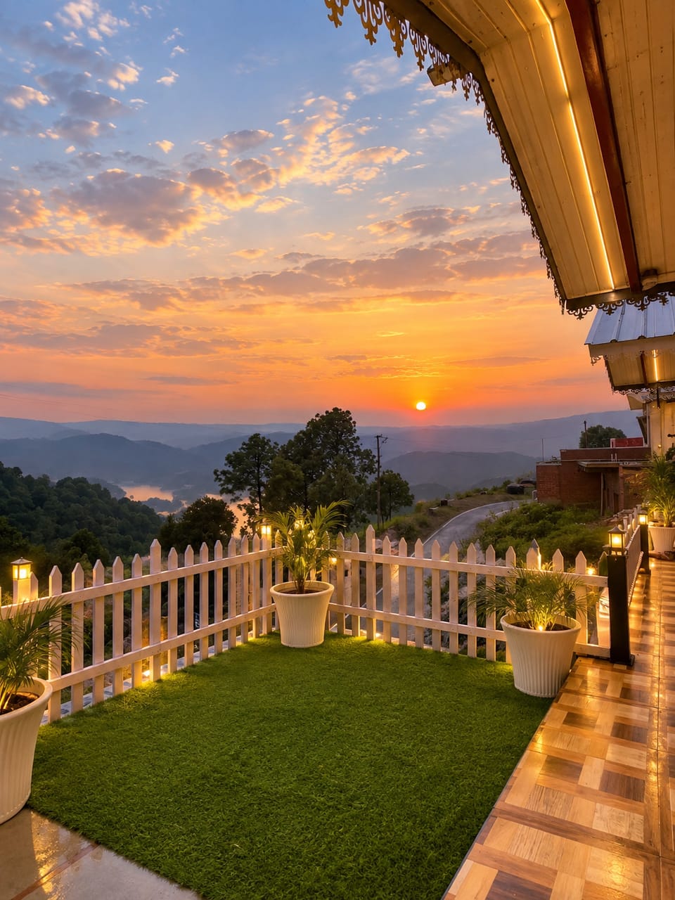 The blue lagoon mountain stay Hotel in Uttarakhand