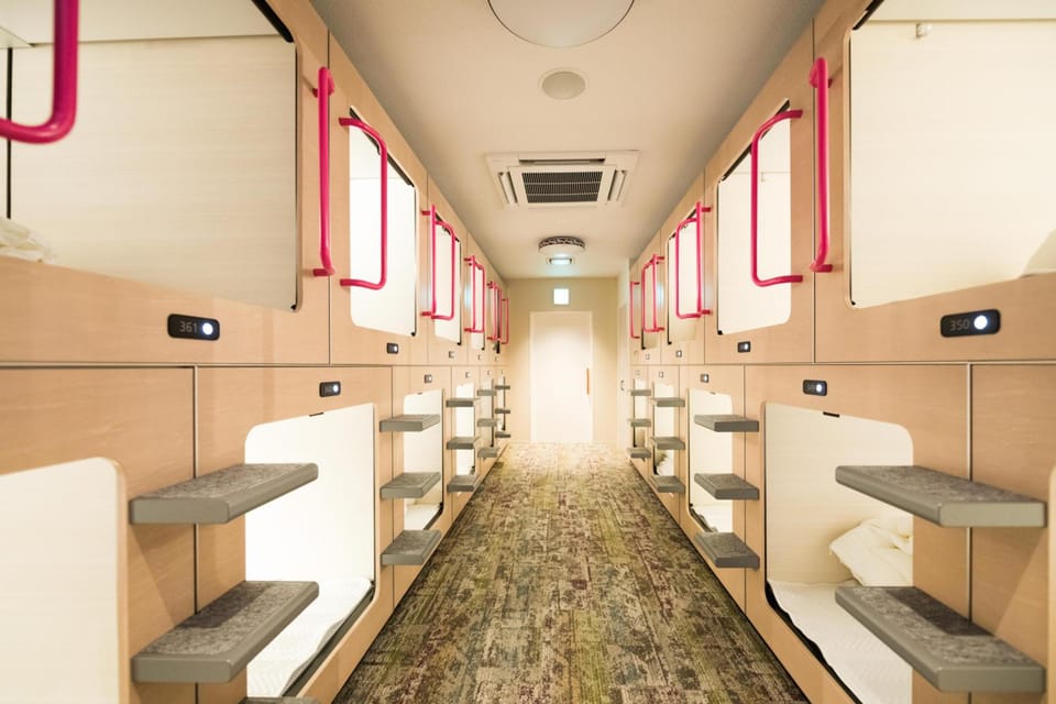 Matsue Urban Cubic Room Capsule hotel in Japan