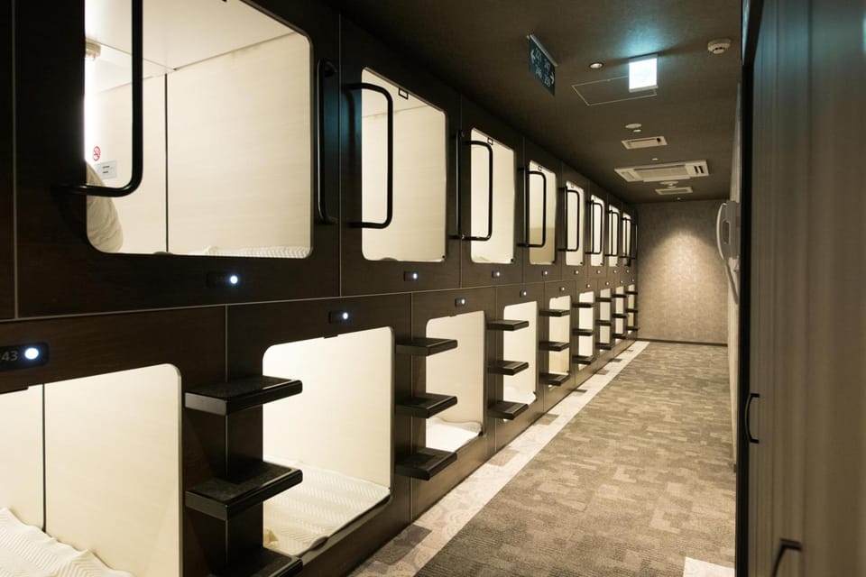 Matsue Urban Cubic Room Capsule hotel in Japan