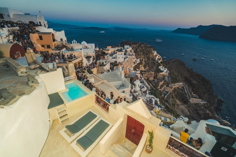 Poseidon Mansion Sunset Hotel in Oia