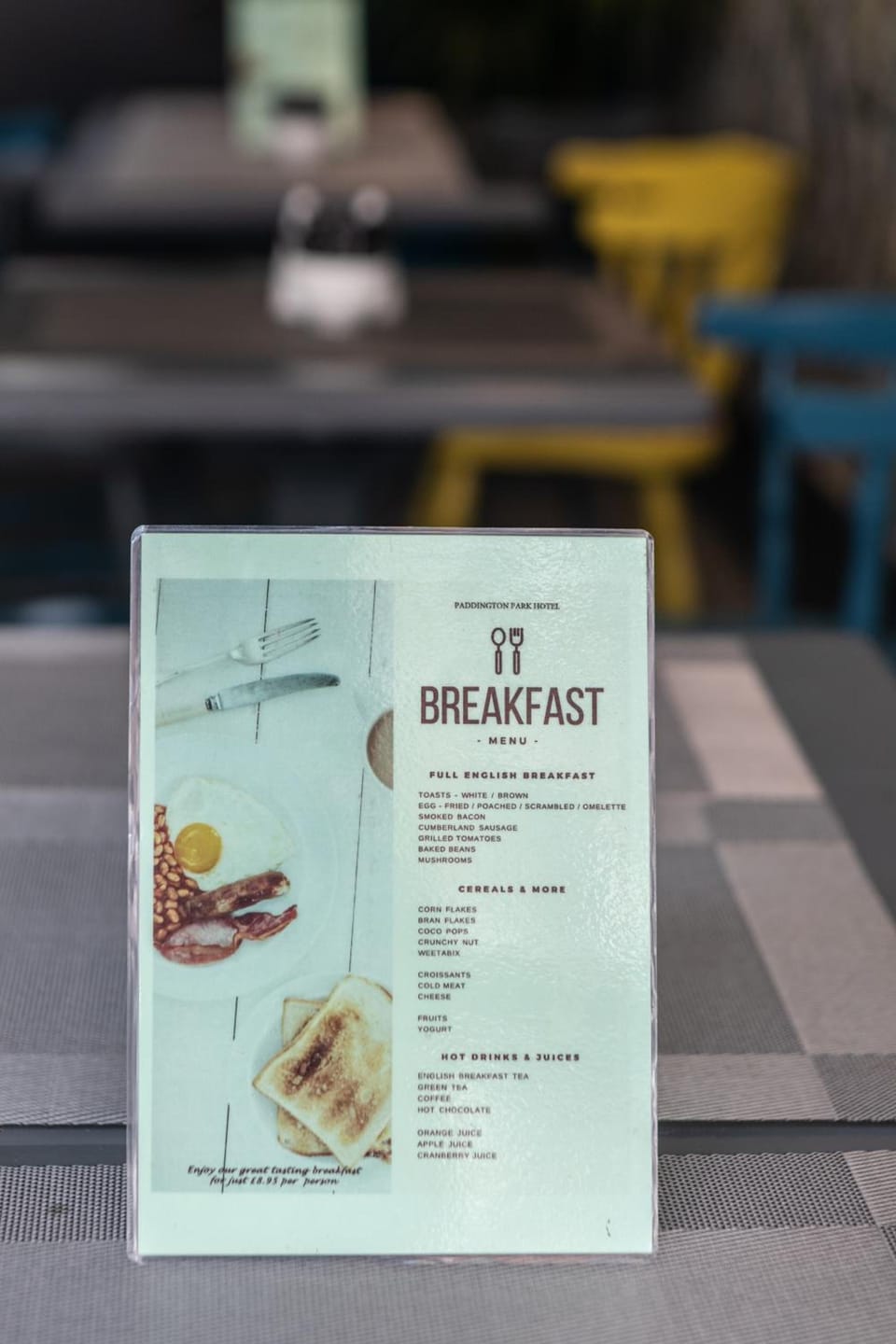 Food and beverages