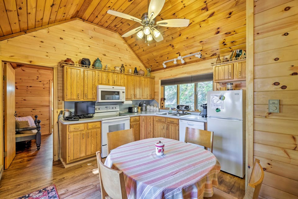 Walk to Beach! Bolton Landing Cottage w/ Deck Cottage in Bolton Landing