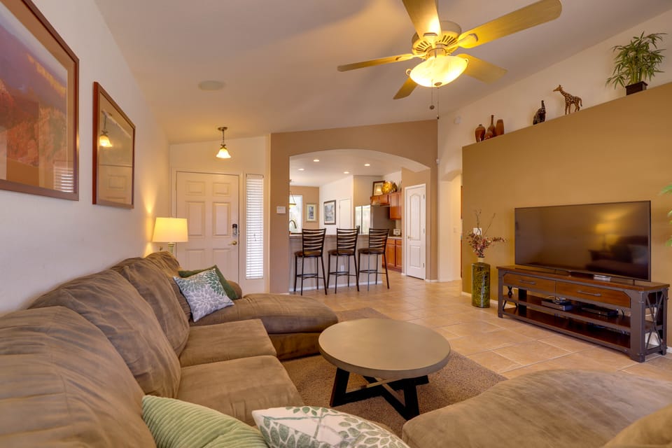 Near Golf! 'Peoria Paradise' House w/ Pool House in Glendale