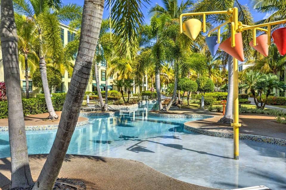 Tropical Puerto Rico Penthouse: Waterpark On-Site! Apartment in Puerto Rico