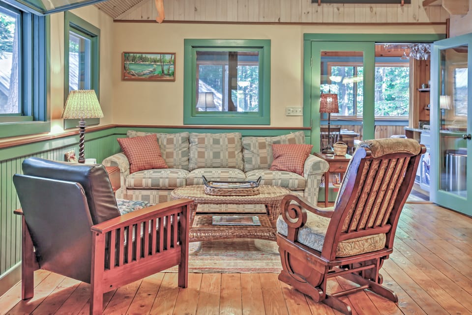 Waterfront Denmark Complex w/ Dock on 12 Acres! Cottage in Maine