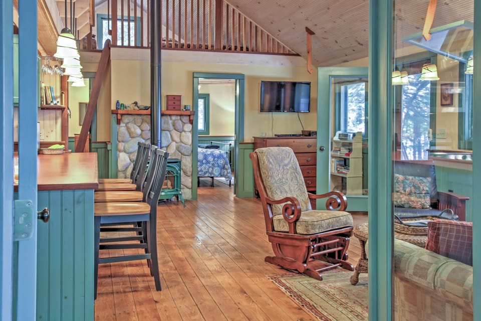 Waterfront Denmark Complex w/ Dock on 12 Acres! Cottage in Maine