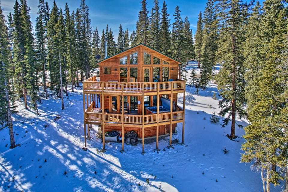 26-0086 Fairplay Cabin w/ Hot Tub! House in Park County