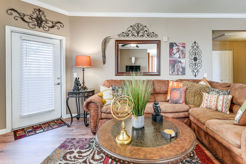 Patio & Resort Perks: Gated Gilbert Condo Apartment in Gilbert