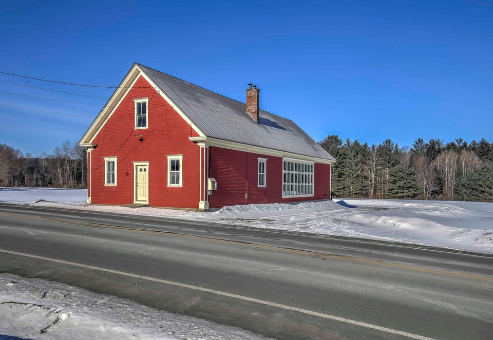 East Burke Home on Kingdom Trails: Near Ski Resort House in East Burke