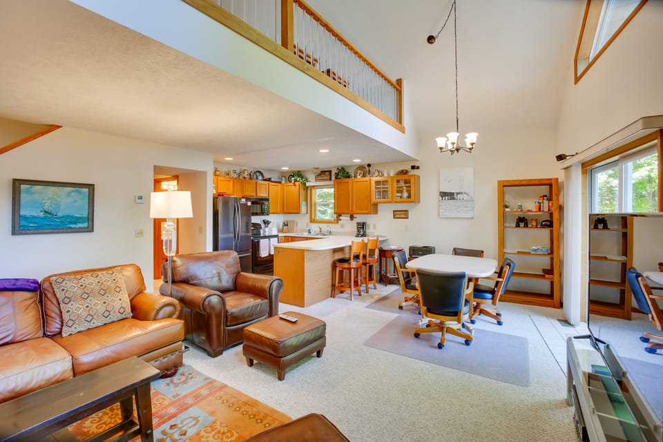 Interlochen Lake House w/ Deck, Fire Pit & Dock! House in Michigan